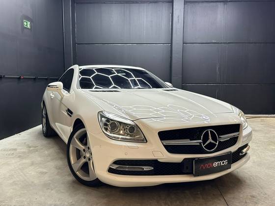 MERCEDES-BENZ SLK 250 1.8 CGI 16V TURBO GASOLINA 2P AUTOMÁTICO MERCEDES-BENZ SLK 250 1.8 CGI 16V TURBO GASOLINA 2P AUTOMÁTICO